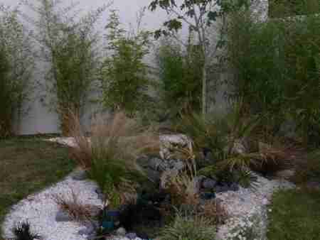 Eau jardin bassin cascade ile de re Eau jardin bassin cascade ile de re